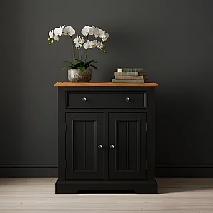 Charlton Oak and Black Painted Hallway Sideboard