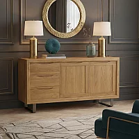Parker Solid Oak Extra Large Sideboard