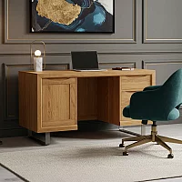 Parker Solid Oak Computer Desk