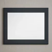 Blue painted 90cm wall Mirror