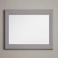 Light Grey painted 90cm Wall Mirror