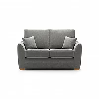Bella Grey Fabric 2 Seater Sofa