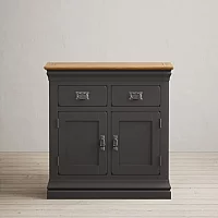 Charwood Oak and Charcoal Painted Small Sideboard