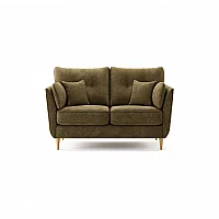Capri Sage Chenille Fabric 2 Seater Sofa