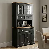 Charlton Oak and Black Painted Small Dresser