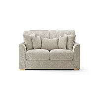 Jasper Natural Chenille Fabric 2 Seater Sofa