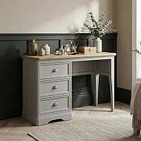 Felton Oak and Light Grey Painted Dressing Table