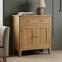 Solid Oak Hallway Console and Sideboard