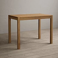 York 120cm Solid Oak Dining Table with 4 Grey Olivia Chairs and 2 Oak Benches