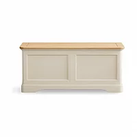 Ashton Oak and Cream Painted Blanket Box