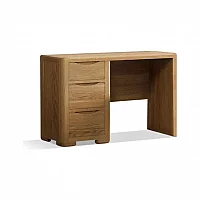 Dereham Solid Oak Dressing Table Compact Desk