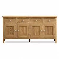 Sheringham Solid Oak Extra Large Sideboard