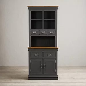 Charwood Oak and Charcoal Painted Small Dresser