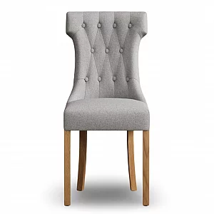 Clara Grey Set of 2 Painted Dining Chairs