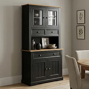 Charlton Oak and Black Painted Small Dresser