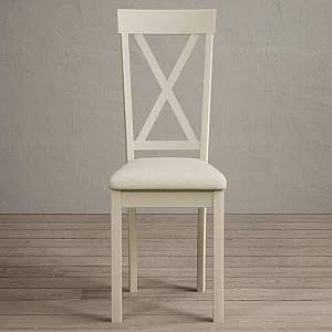 Hertford Linen Set of 2 Painted Dining Chairs