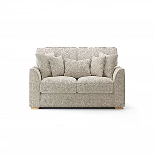 Jasper Natural Chenille Fabric 2 Seater Sofa