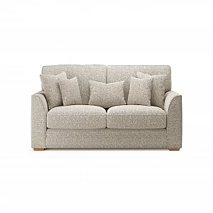 Jasper Natural Chenille Fabric 3 Seater Sofa