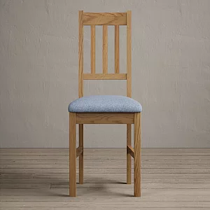 York 120cm Solid Oak Dining Table with 4 Charcoal Grey York Chairs and 1 Oak Bench