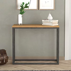 Loft Solid Oak Console Table