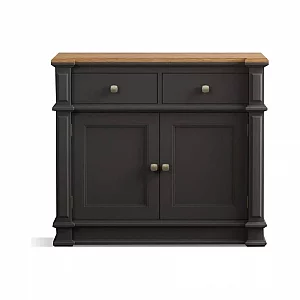 Bewley Oak and Charcoal Grey Painted Small Sideboard