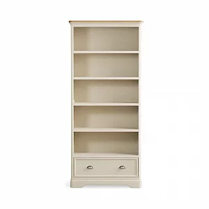 Ashton Oak and Cream Painted Tall Bookcase