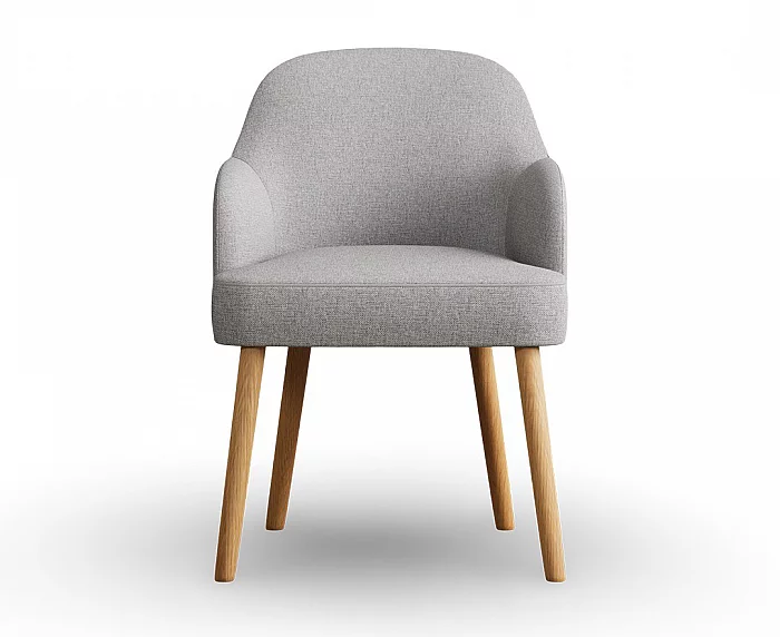 Oliver Light Grey Set of 2 Dining Chairs